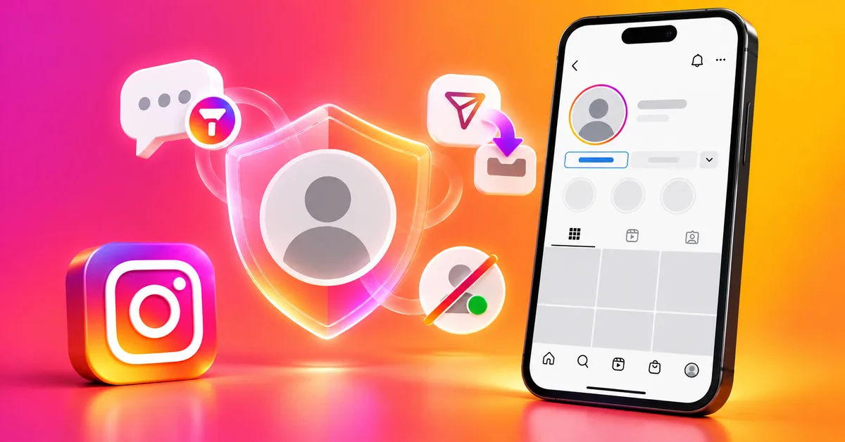 Instagram-Profil mit der Option Einschränken